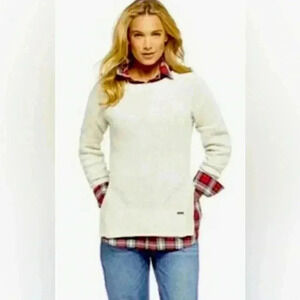 Toms Scoop neck side split sweater Adorable for layering